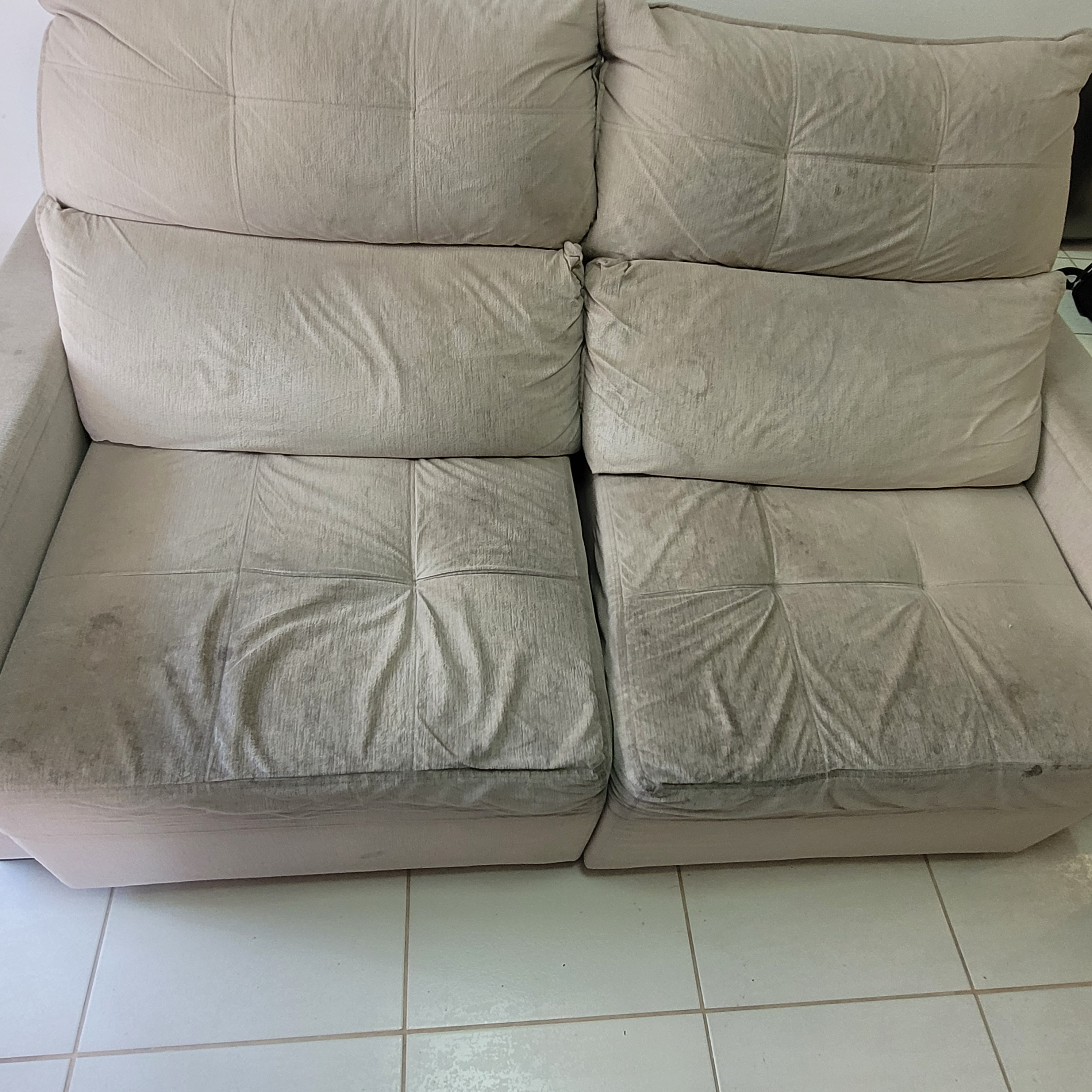 Antes - Sofá Retrátil Completo